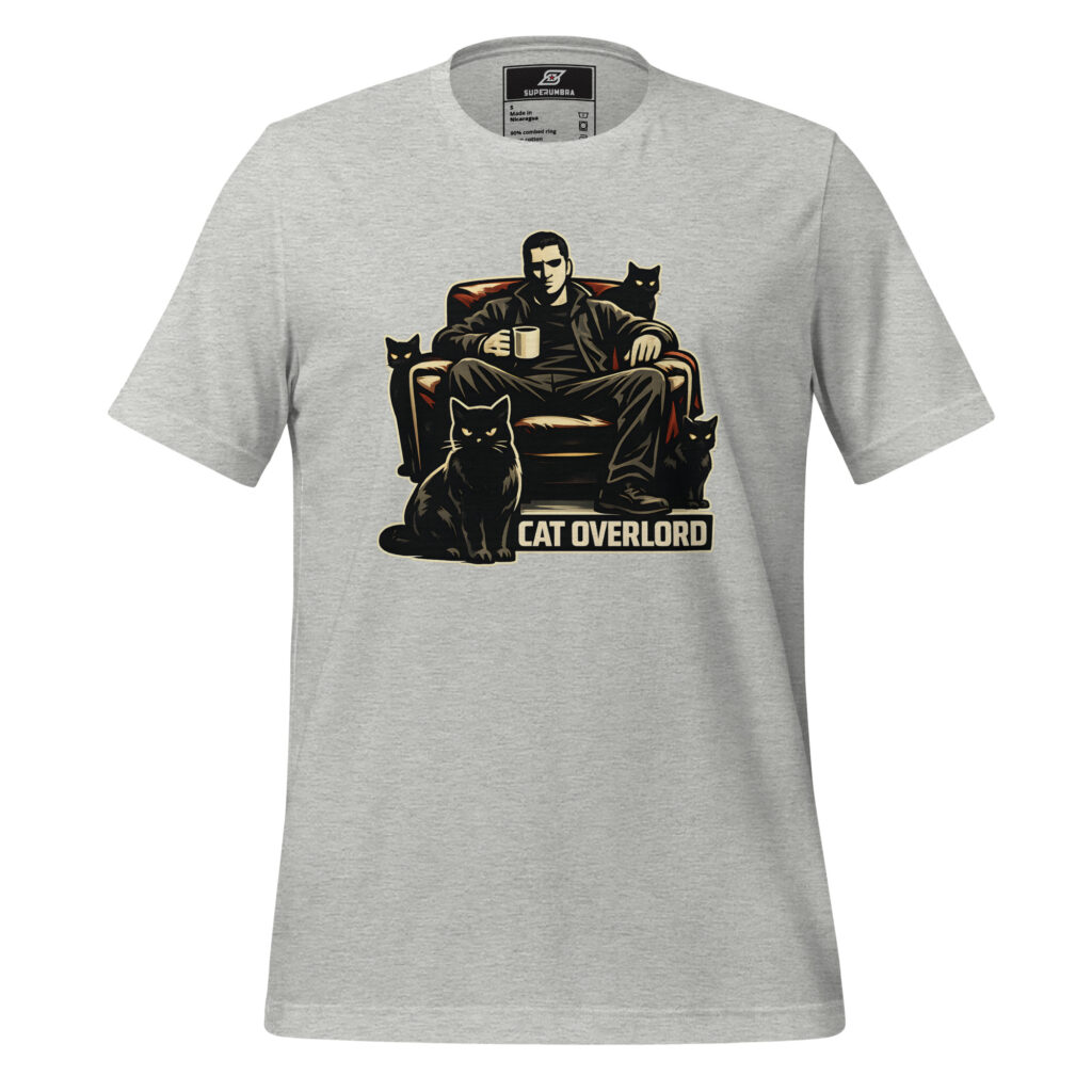 CAT OVERLORD – Cat Lover T-Shirt | SuperUmbra